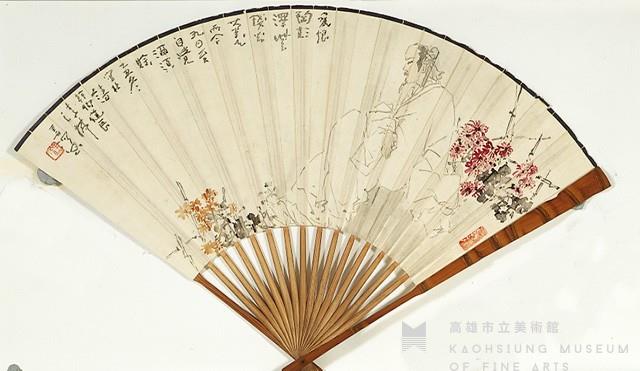 人物成扇藏品圖，第1張