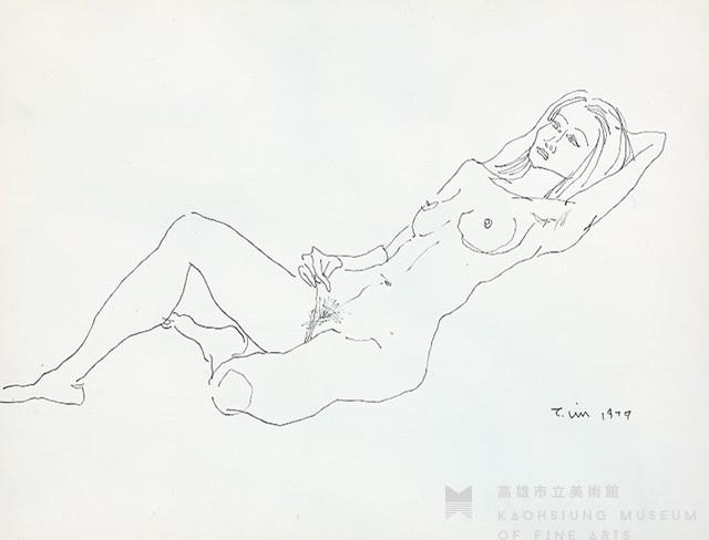 裸女(八)藏品圖，第1張