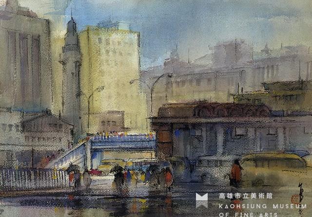 雨中行藏品圖，第1張