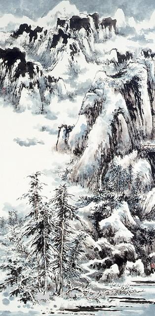 洛磯雪霽藏品圖，第1張