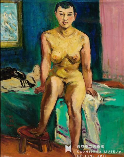 坐的裸女像（十二）藏品圖，第1張