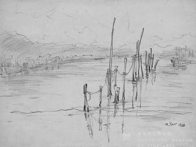 高雄愛河(十一)藏品圖，第1張