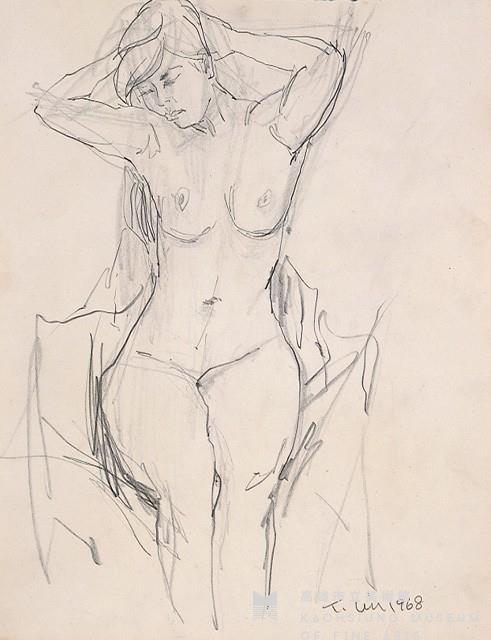 裸女(三)藏品圖，第1張