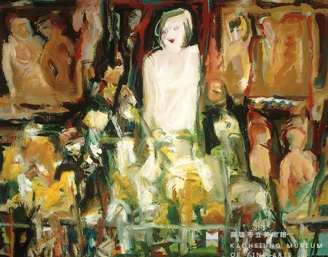 女人與花藏品圖，第1張