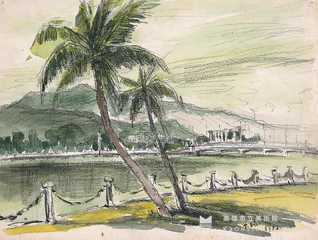 高雄愛河(十五)藏品圖，第1張