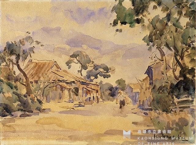 鄉村人物風景藏品圖，第1張