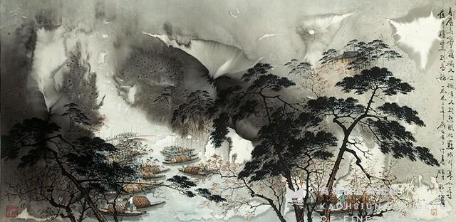 楓橋夜泊詩意藏品圖，第1張