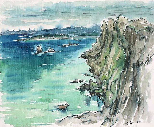 沖繩海岸(一)藏品圖，第1張