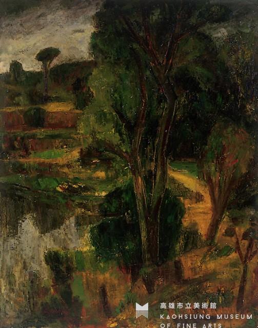 池畔風景(小坪頂)藏品圖，第1張