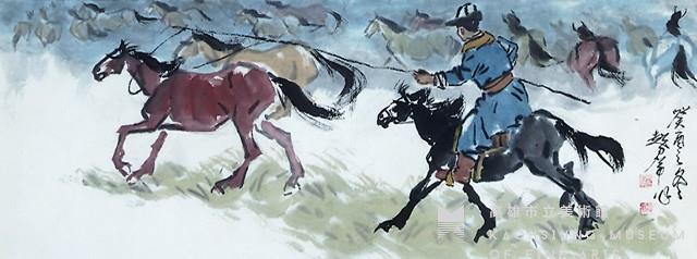 Lassoing Horses Collection Image