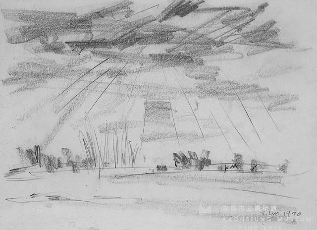 路竹夕照(二)藏品圖，第1張