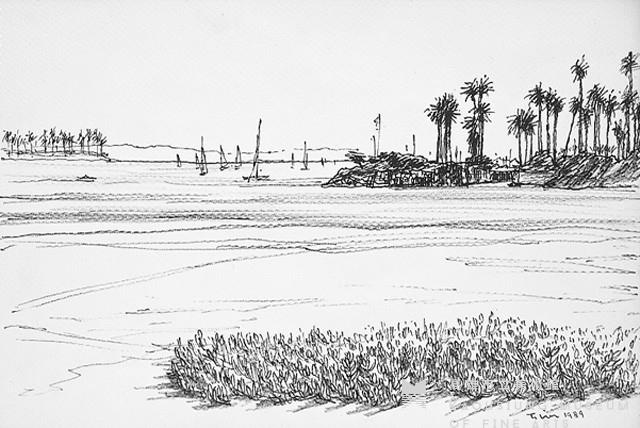 洛杉磯長堤海岸(一)藏品圖，第1張