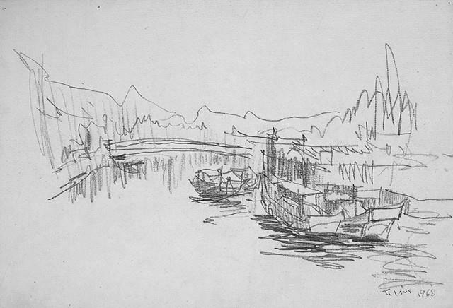 高雄愛河(十三)藏品圖，第1張