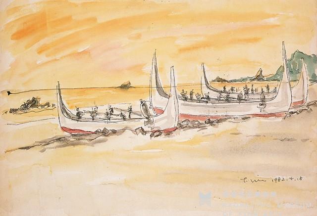 蘭嶼(二)藏品圖，第1張