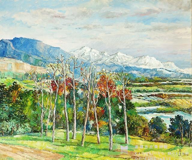 A Distant  View on the Snow Mountains Collection Image