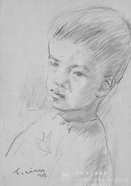 兒子畫像(伯二)藏品圖，第1張