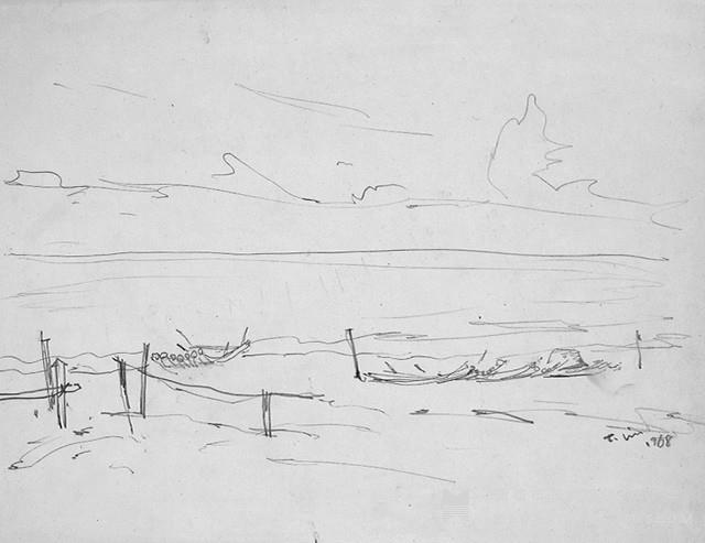 茄萣海邊(一)藏品圖，第1張