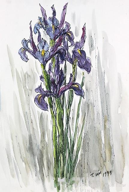 鷹尾花藏品圖，第1張