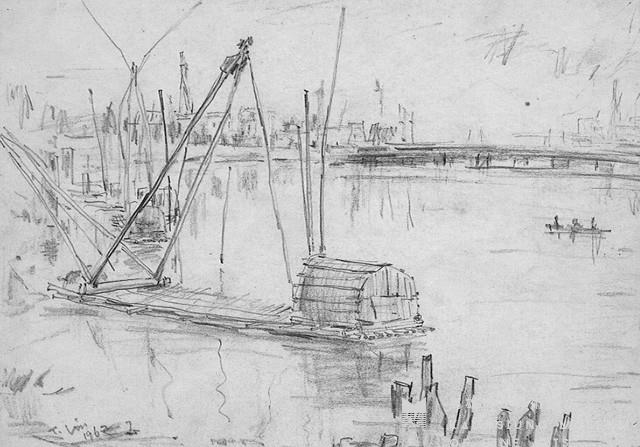 高雄愛河(一)藏品圖，第1張