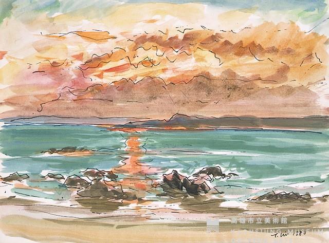 墾丁日落(二)藏品圖，第1張