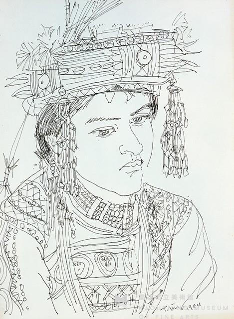 魯凱族婦女(二)藏品圖，第1張