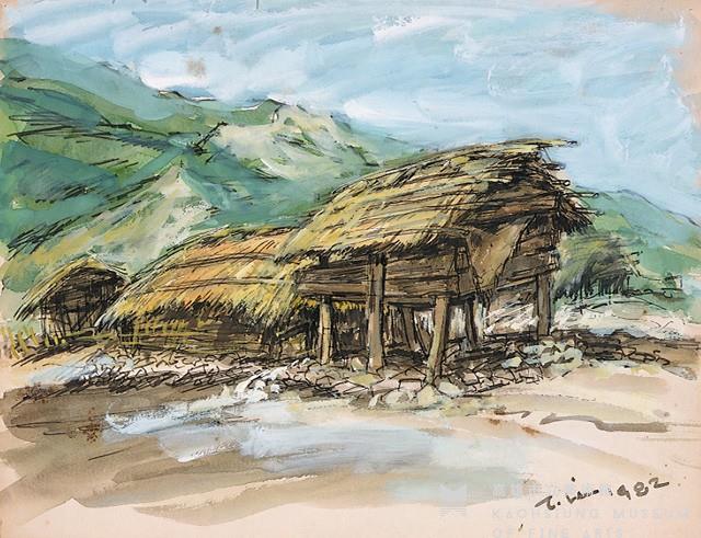 蘭嶼草屋藏品圖，第1張