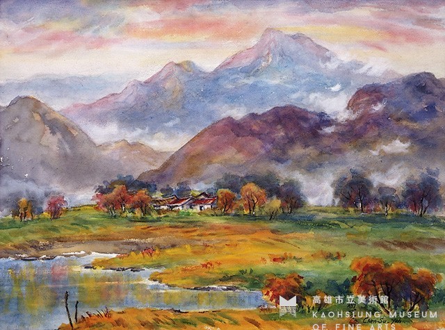 大湖秋色藏品圖，第1張