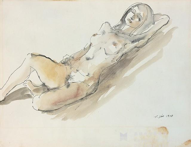 裸女(五)藏品圖，第1張