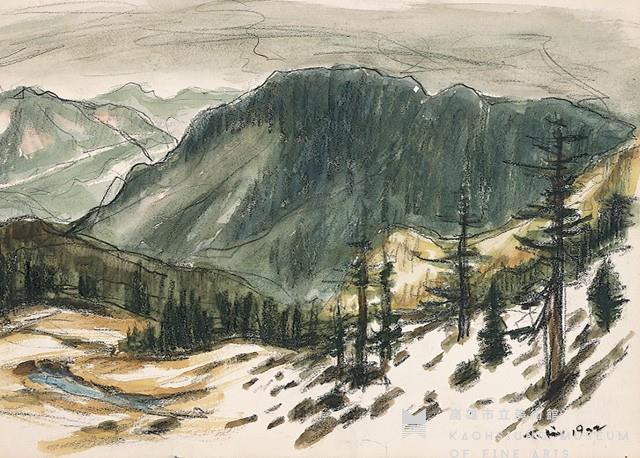 合歡山(四)藏品圖，第1張