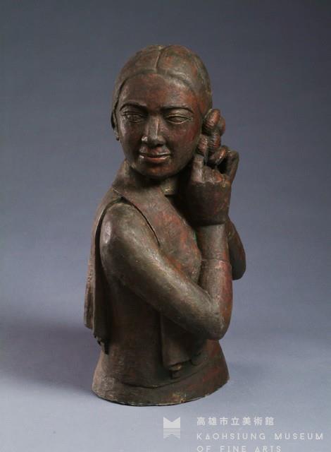 戴花的女郎藏品圖，第1張