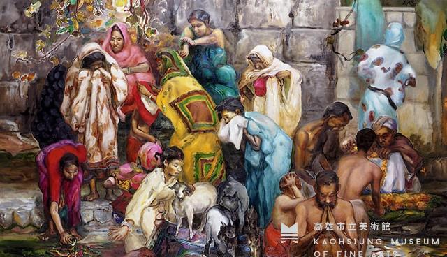 恆河岸(二)藏品圖，第1張