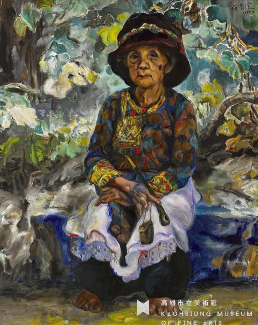 魯凱老嫗(二)藏品圖，第1張