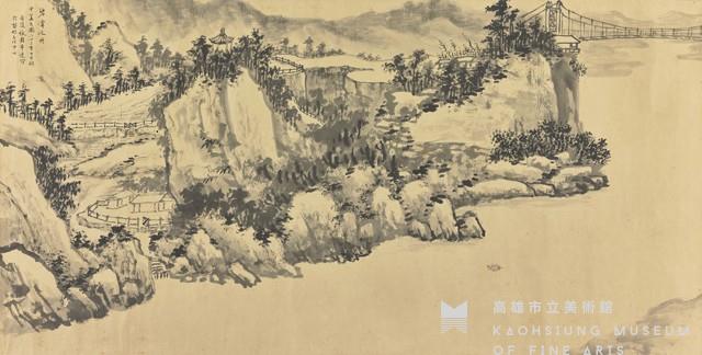 山水(碧潭泛舟)藏品圖，第1張