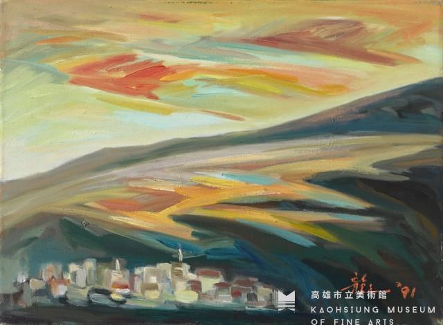 Sunset over the Hill Collection Image