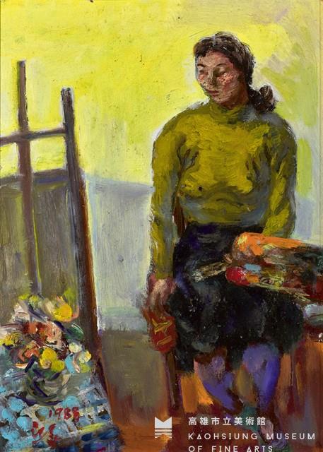 小女畫畫藏品圖，第1張