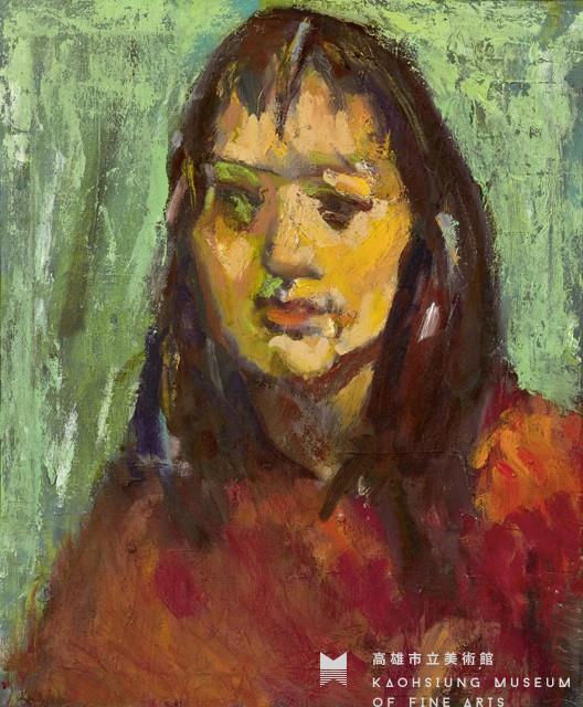 紅衣女子肖像藏品圖，第1張