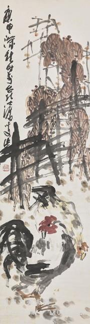 籬落雙雞藏品圖，第1張