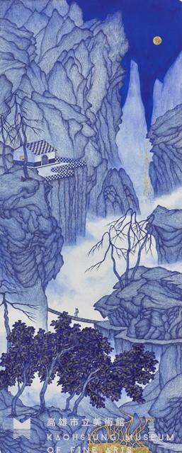 世外塵-夜訪高士圖(臨謝時臣「武當南岳齋雪圖軸」)藏品圖，第1張