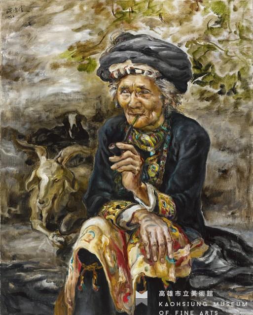 魯凱老嫗(一)藏品圖，第1張