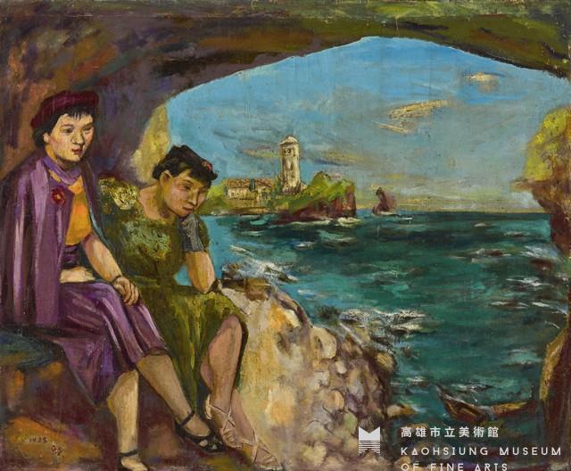 遐思（房總海邊）藏品圖，第1張