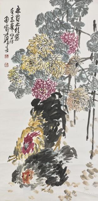 雞與菊藏品圖，第1張