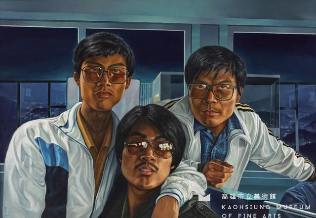 下山前的合影藏品圖，第1張