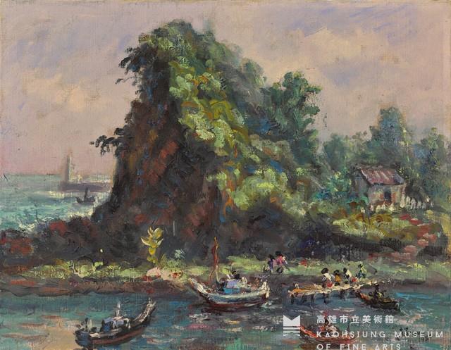 漁村晨光藏品圖，第1張