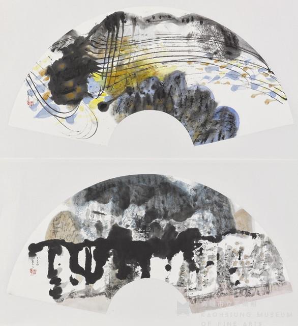 山水情藏品圖，第1張