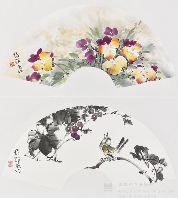 (上)花團錦簇 (下)果熟來禽藏品圖，第1張