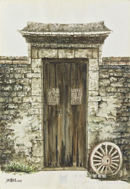 石材護牆門藏品圖，第1張