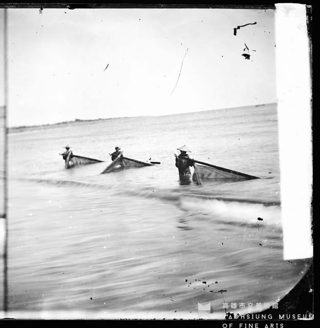 浪中捕魚藏品圖，第1張