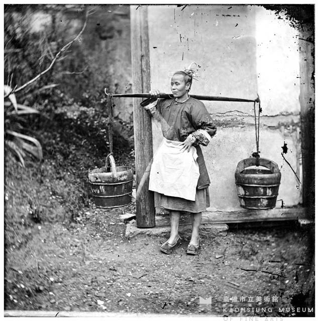 挑肥的農婦藏品圖，第1張