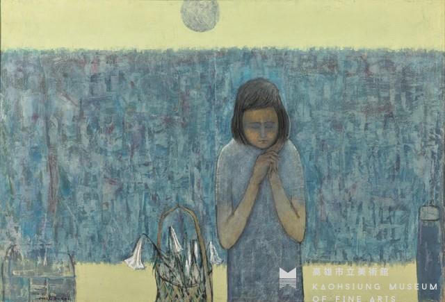 少女與花藏品圖，第1張