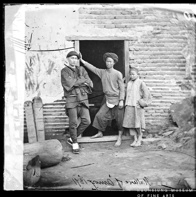 苦力與女子藏品圖，第1張